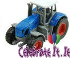 Toy Tractor - Die-Cast Metal