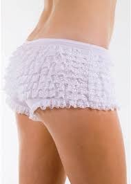 Ruffled Panties with Lace