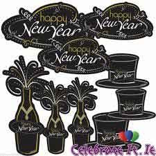 New Years - Value Pack Cutouts