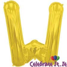 Jumbo Balloon Letters - Gold