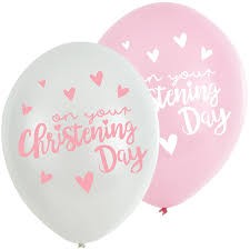 Christening Day - Latex Balloons