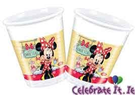 Minnie mouse cups