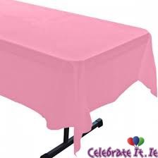 Baby Pink Tablecovers