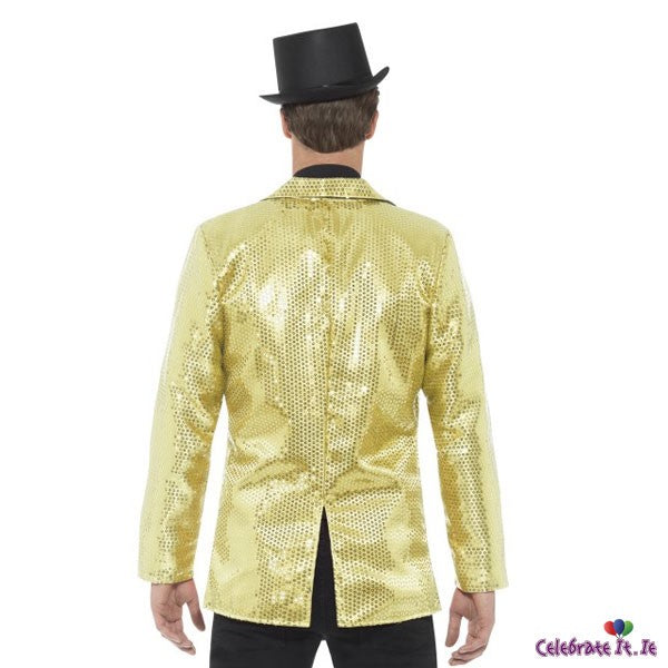 Sequin Jacket - Gold