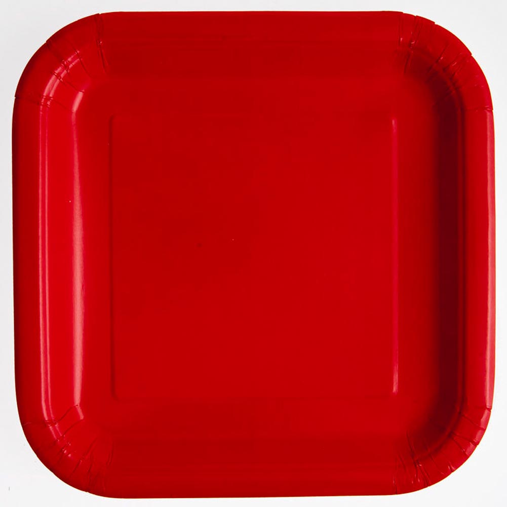 Ruby Red paper Plates