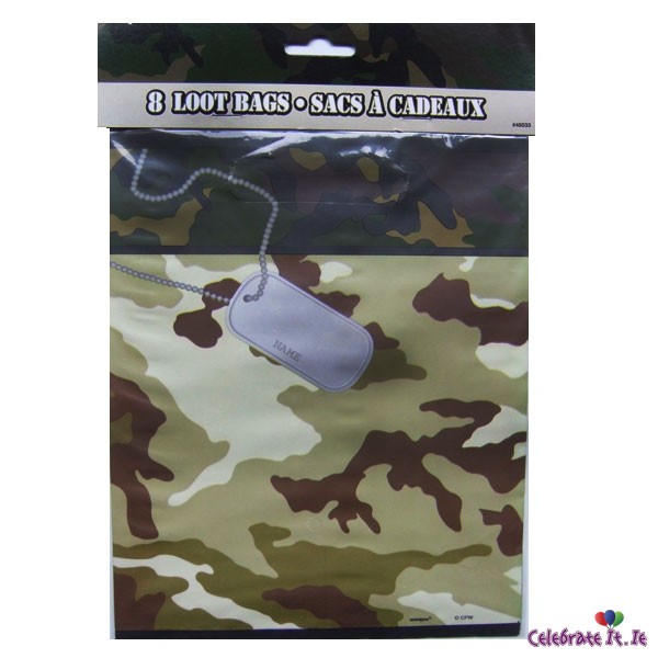Army Party Bags