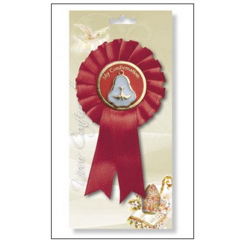 My Confirmation - Fabric Rosette