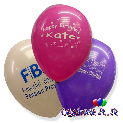 Personalised Balloons (From €85)
