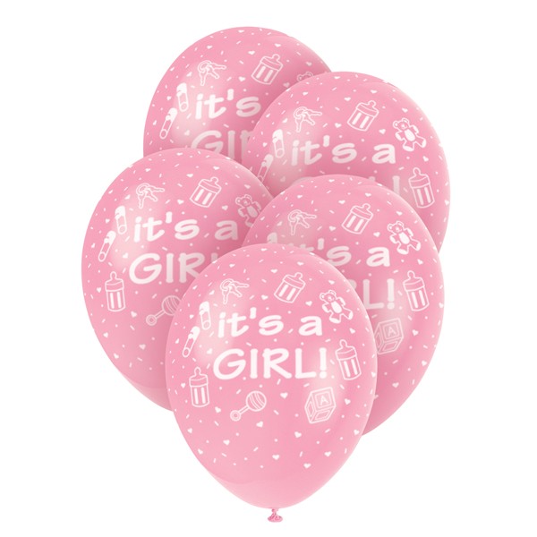 It's a Girl (Pink ) (pack of 6)