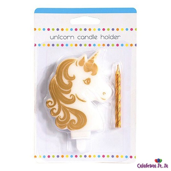 Happy Birthday Unicorn - Candle
