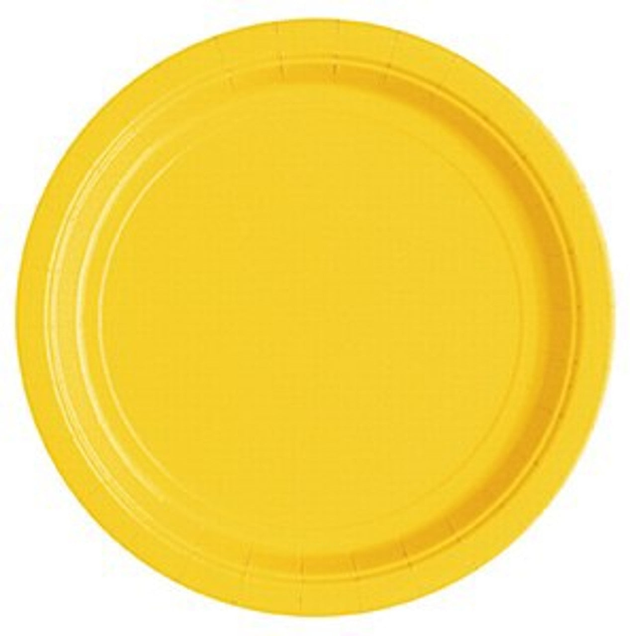 Sunflower Yellow Paper Plates