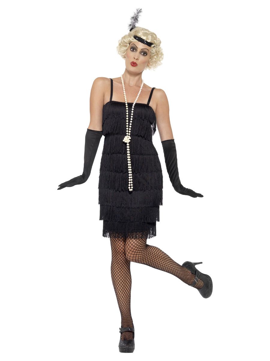 Flapper Costume - Black