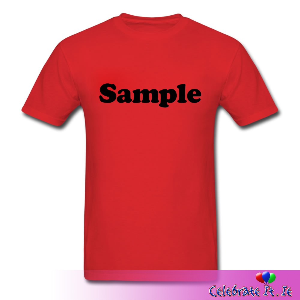 Personalised T-Shirt (One Side)