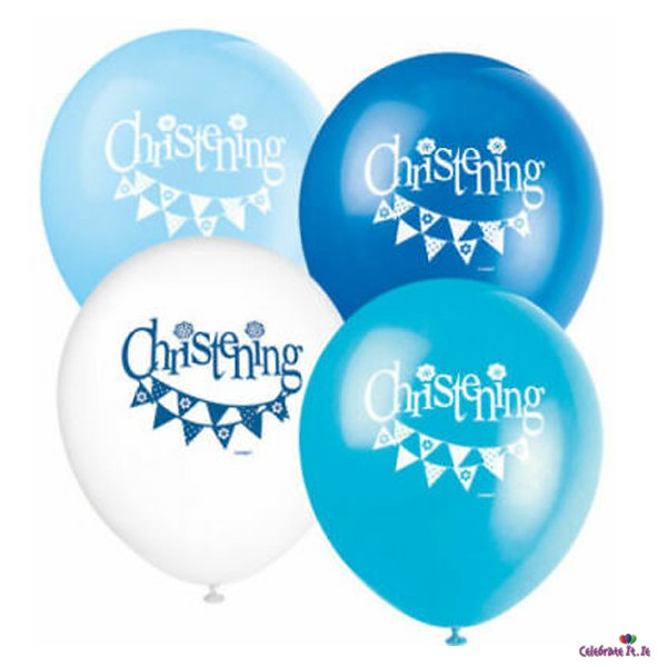 Christening Balloons