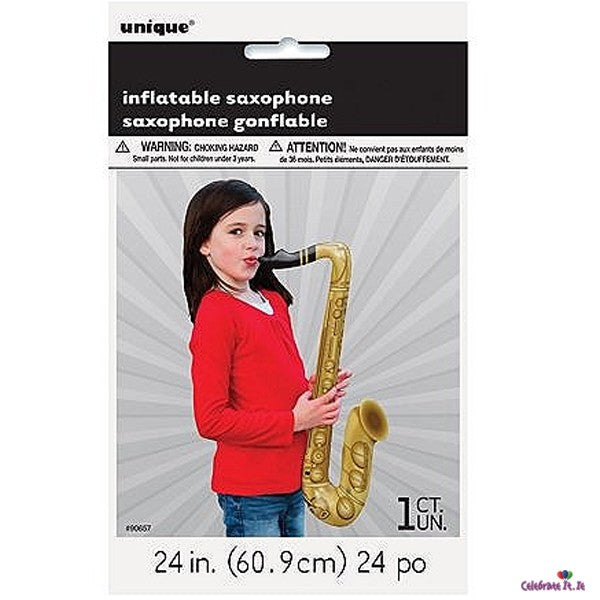 Inflatable Saxophone - Party accessories