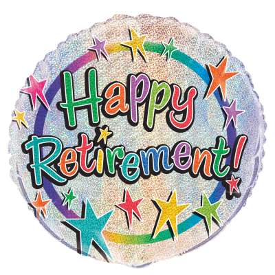 Happy Retirement - Foil Balloon