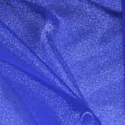 Soft Sheer Organza - Royal Blue