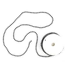 Pearls on a Reel 5mm - Black