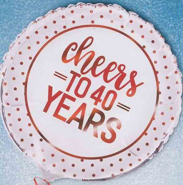 Happy 50th Anniversary - Foil Balloon