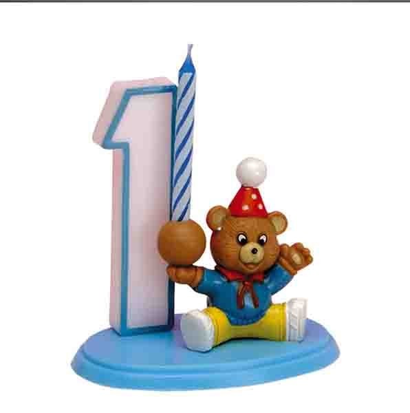 Teddy Bear Birthday Candles