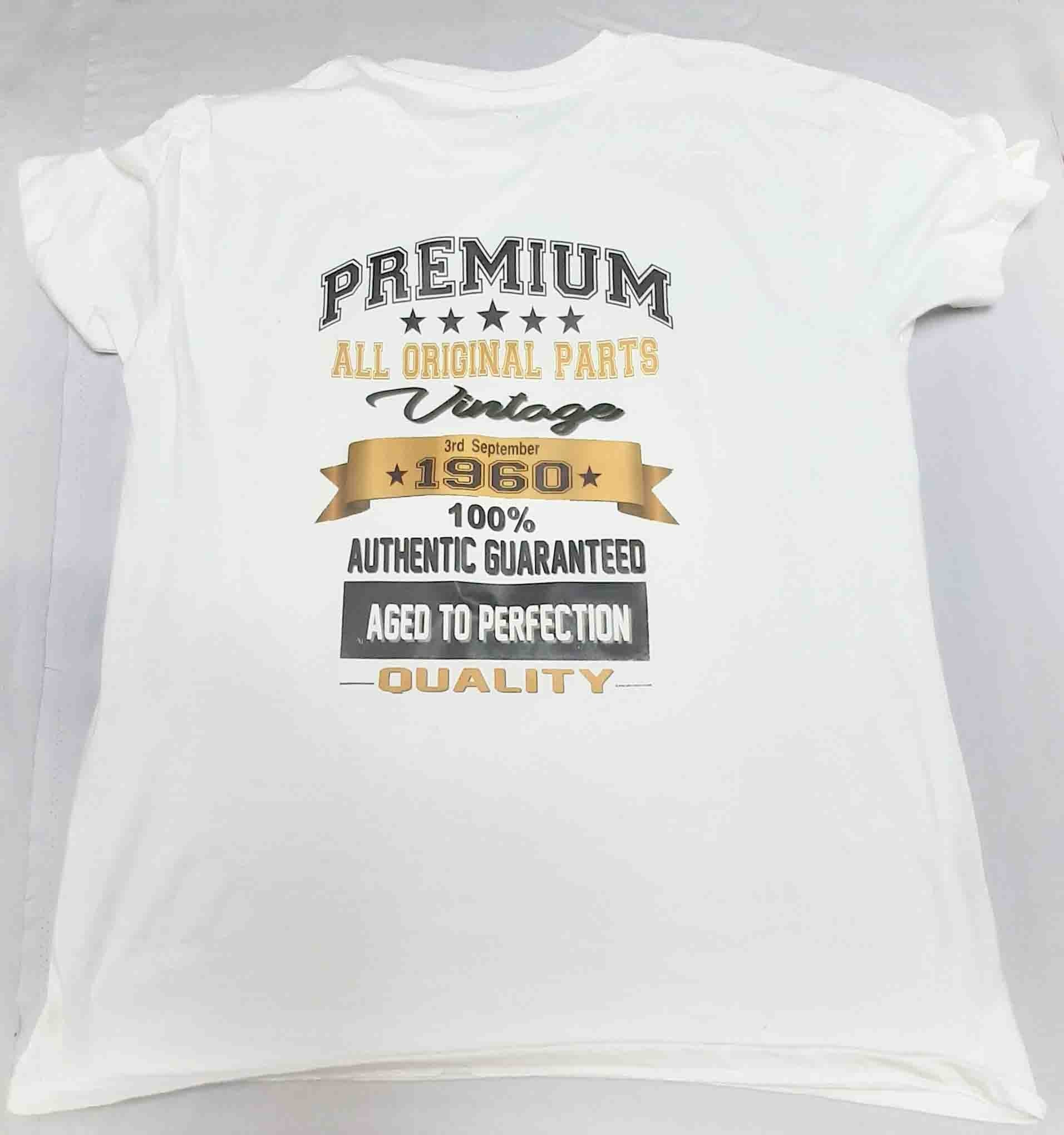 Personalised T Shirt - All Original Parts