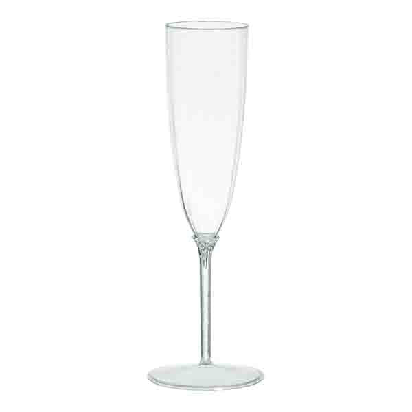 Plastic Champagne  Flutes - 6