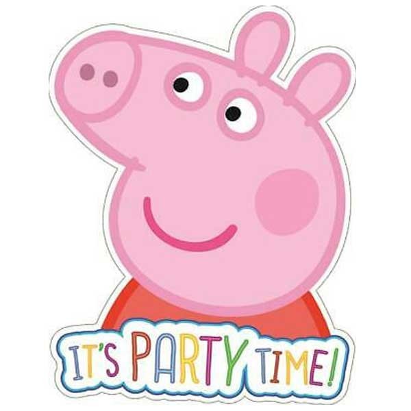 Peppa Pig - Invitations