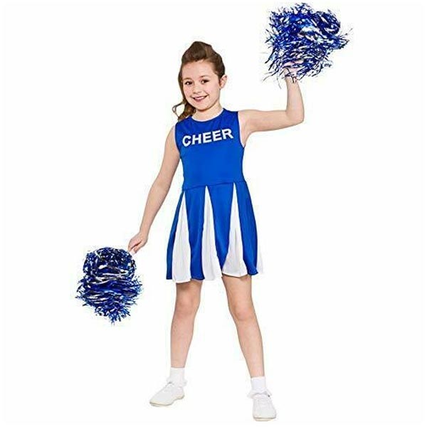 Children's Blue Cheerleader Costume