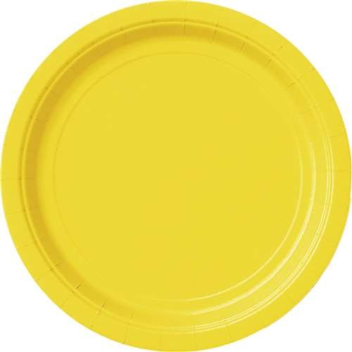 Yellow plates