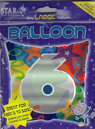 6 - Foil Balloon - Square