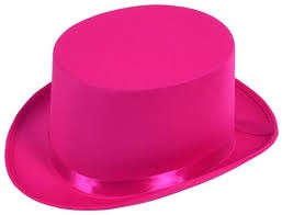 Flat Top Coloured Top hat 