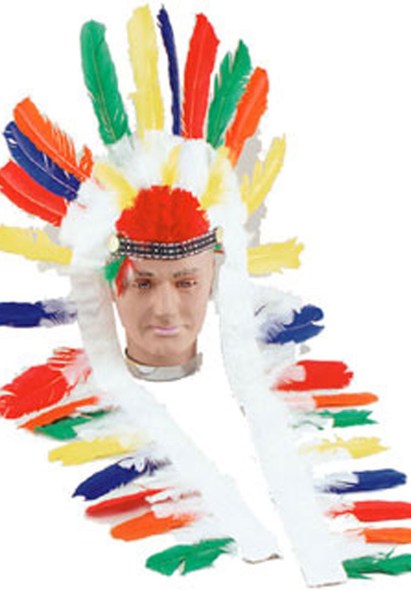 Long Indian Headdress