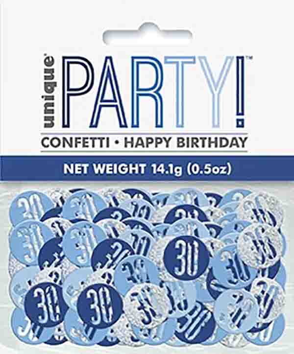 30th birthday party confetti