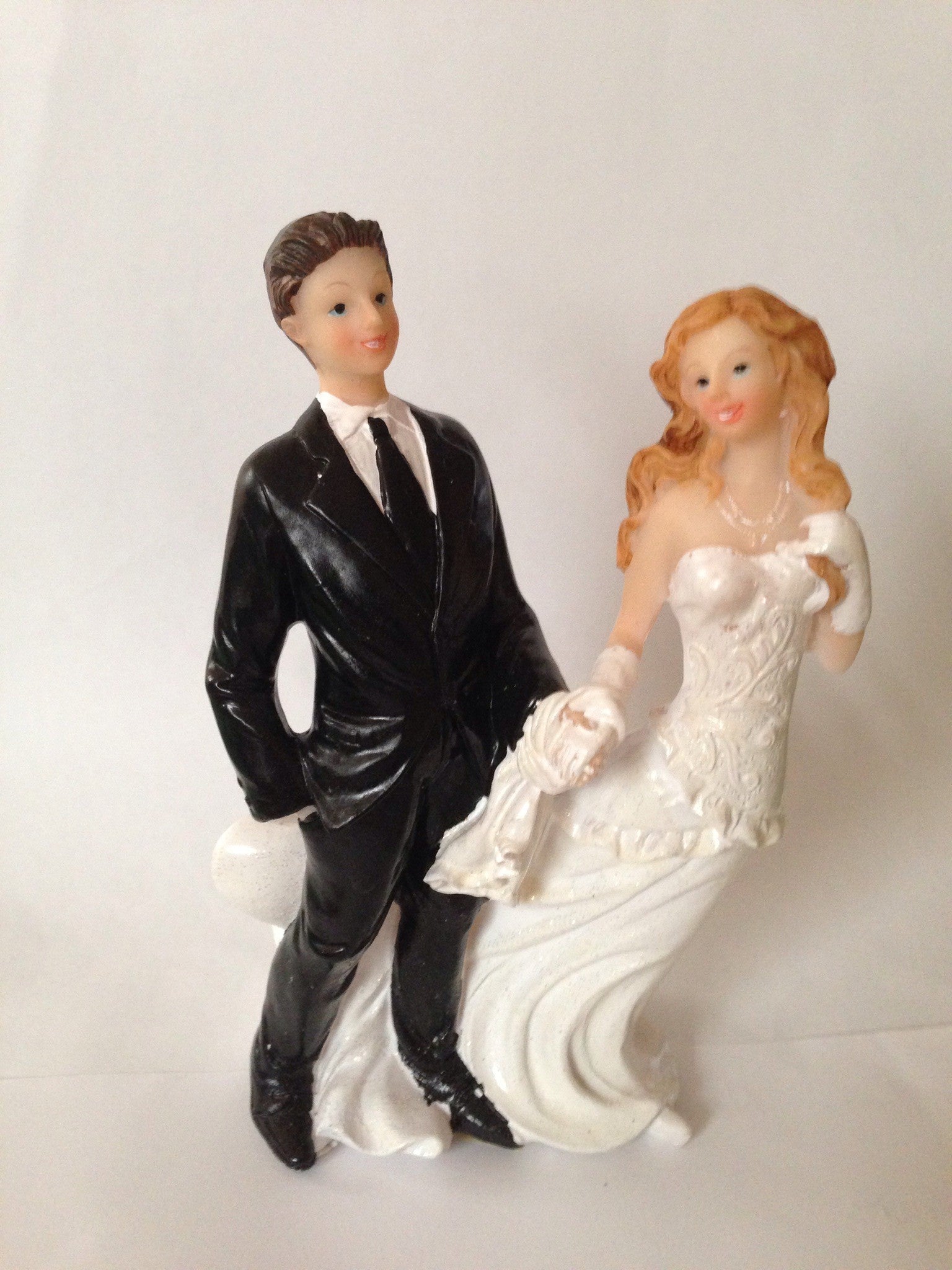 Bride and Groom Cake Topper