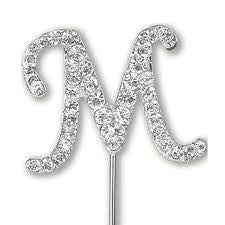 Diamante Letters ' M'