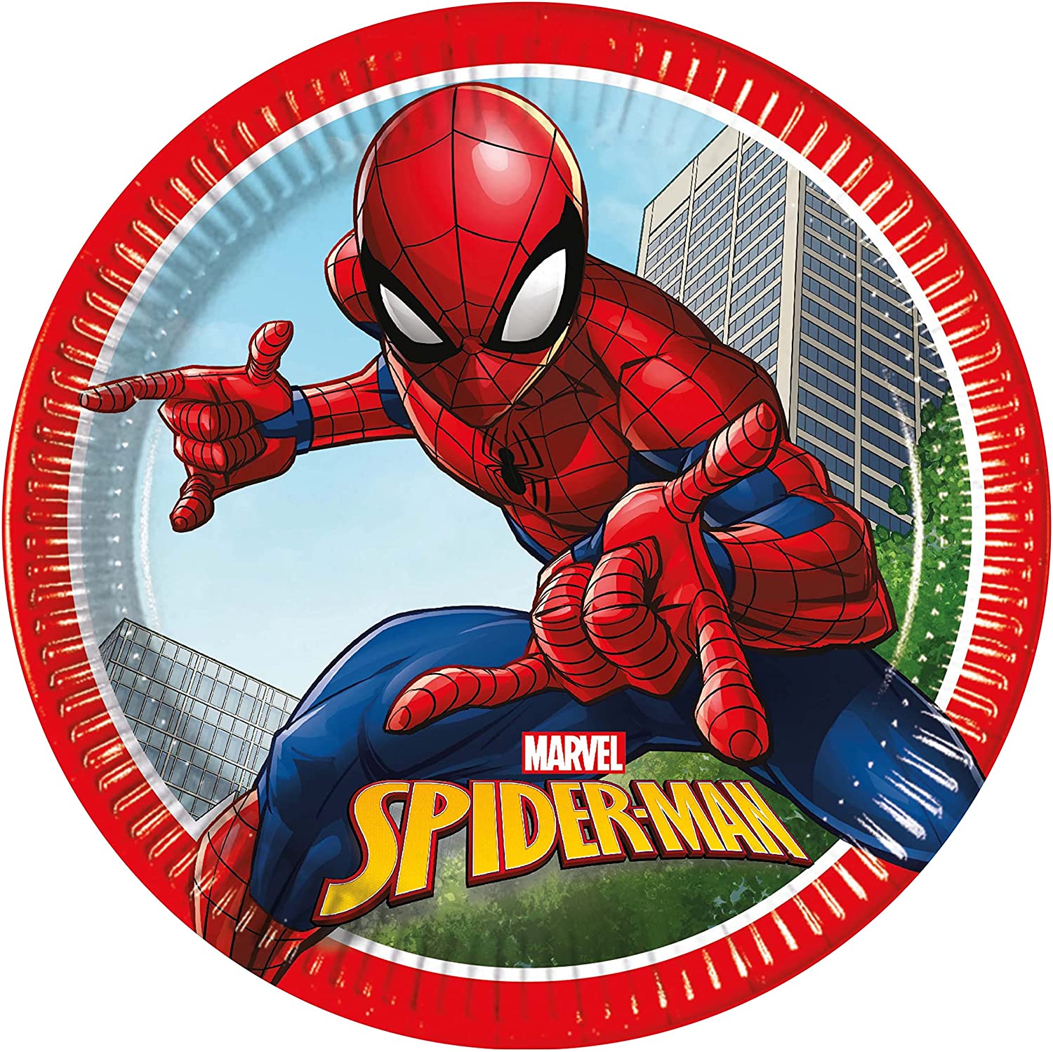 Ballons - Spiderman - 25 cm - lot de 8
