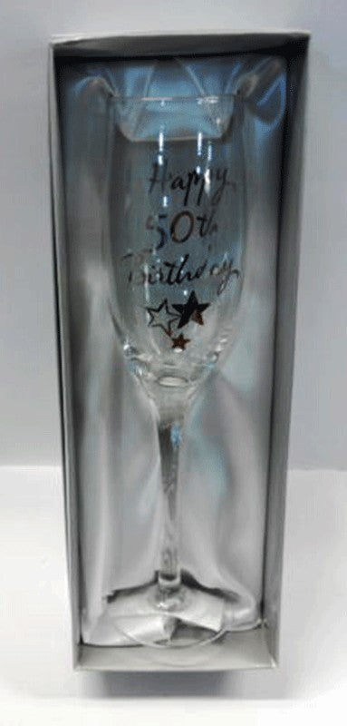 Happy 60th Birthday Champagne Glass 