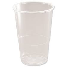 Half Pint Plastic glasses - 20