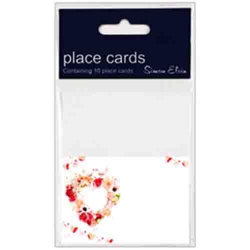 10 pack of white place cards