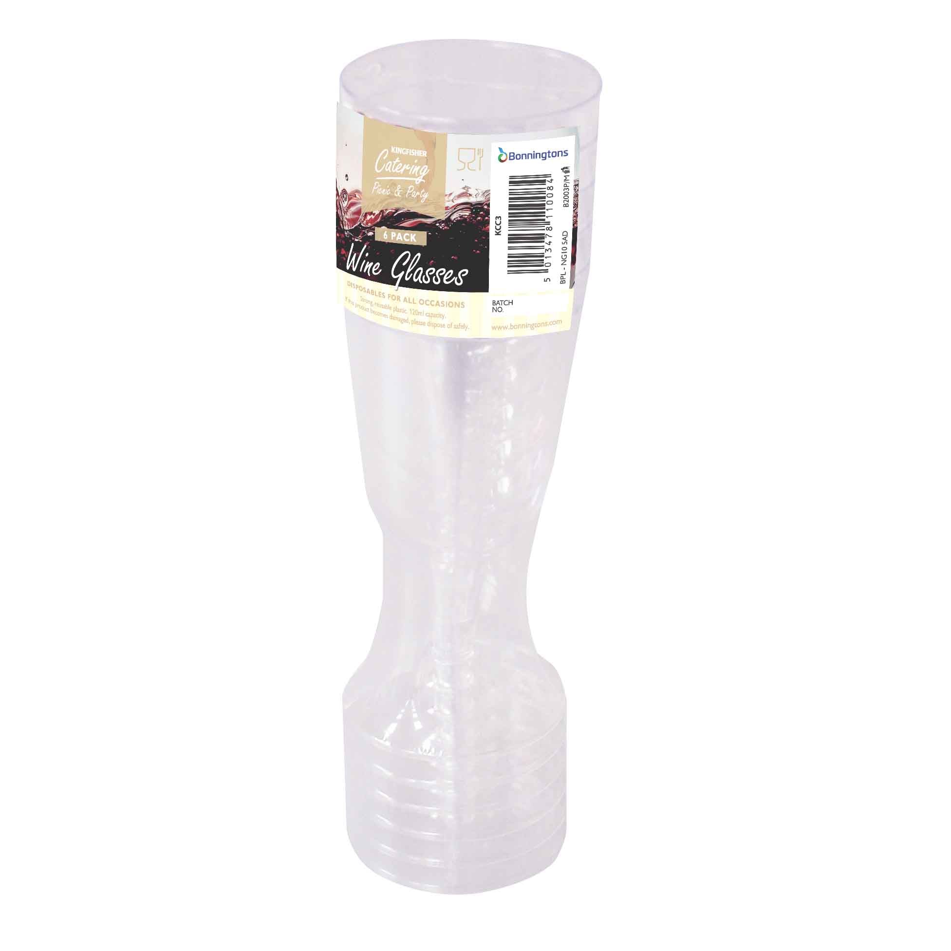 Plastic Disposable - Champagne - Wine Glasses