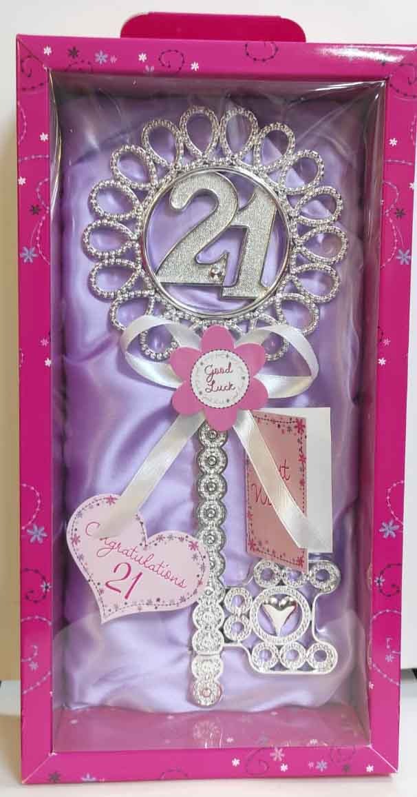 21st Birthday Key  Assorted colours!!