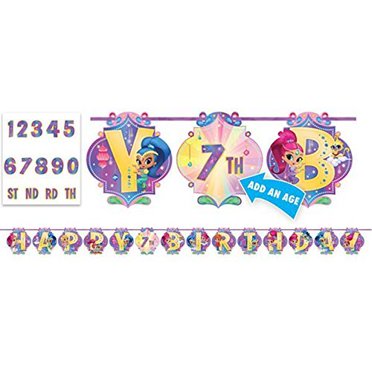 Add An Age - Ribbon Letter Banner Kit