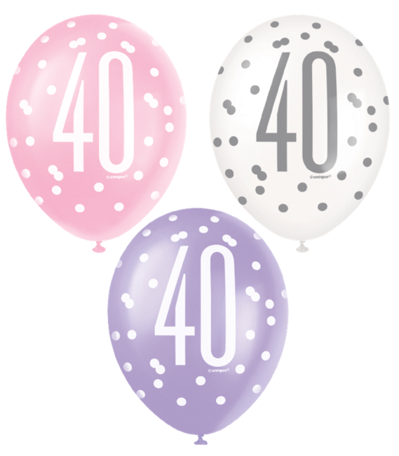 40th Birthday - Latex