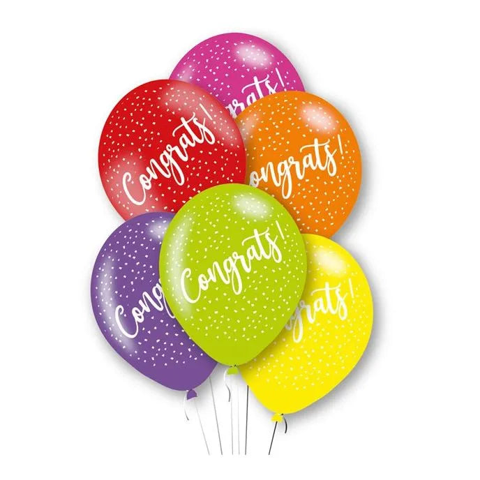 Congratulations Latex Balloons