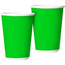 Disposable Green Cups