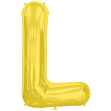 Letter Balloon - L 34"