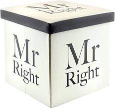 Fold Up Storage Box - Mrs Right