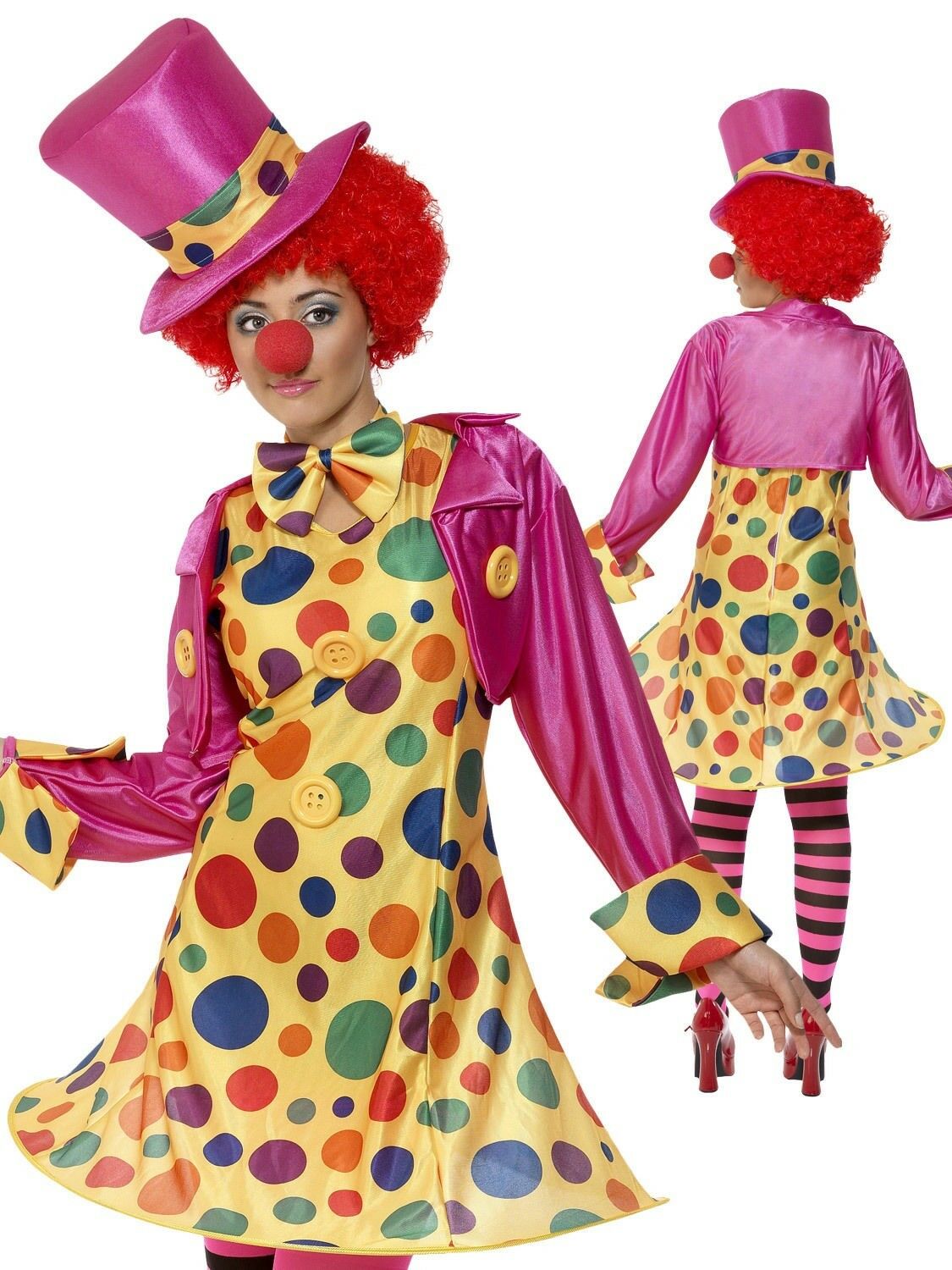 Hoop Clown Lady