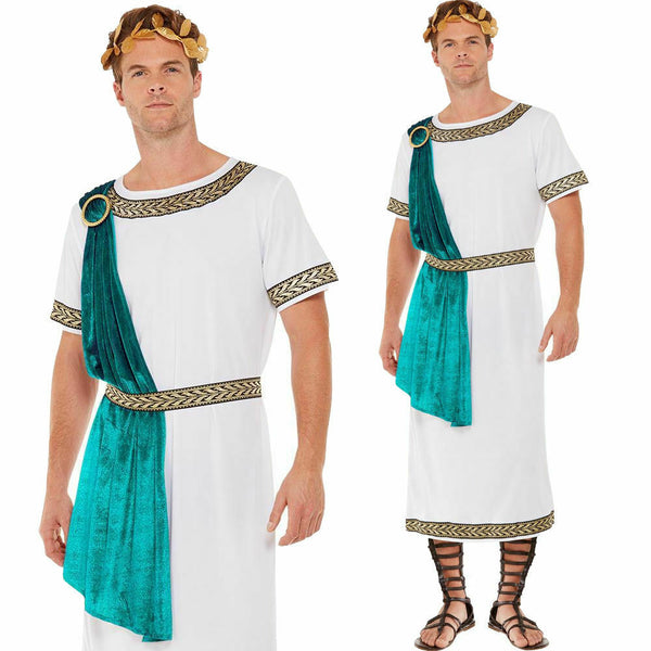 Deluxe Roman Empire Emperor Toga Costume – Celebrateit